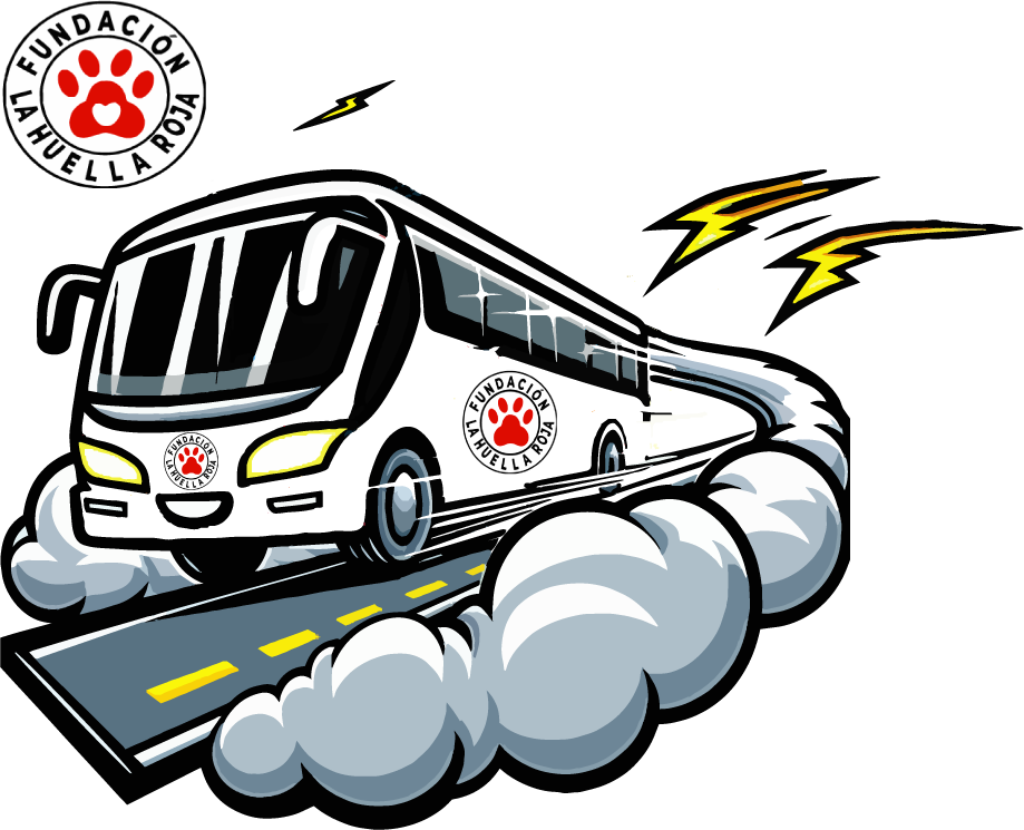 Bus Fundación "La Huella Roja"